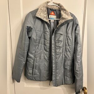 Columbia Gray Omni Heat Jacket